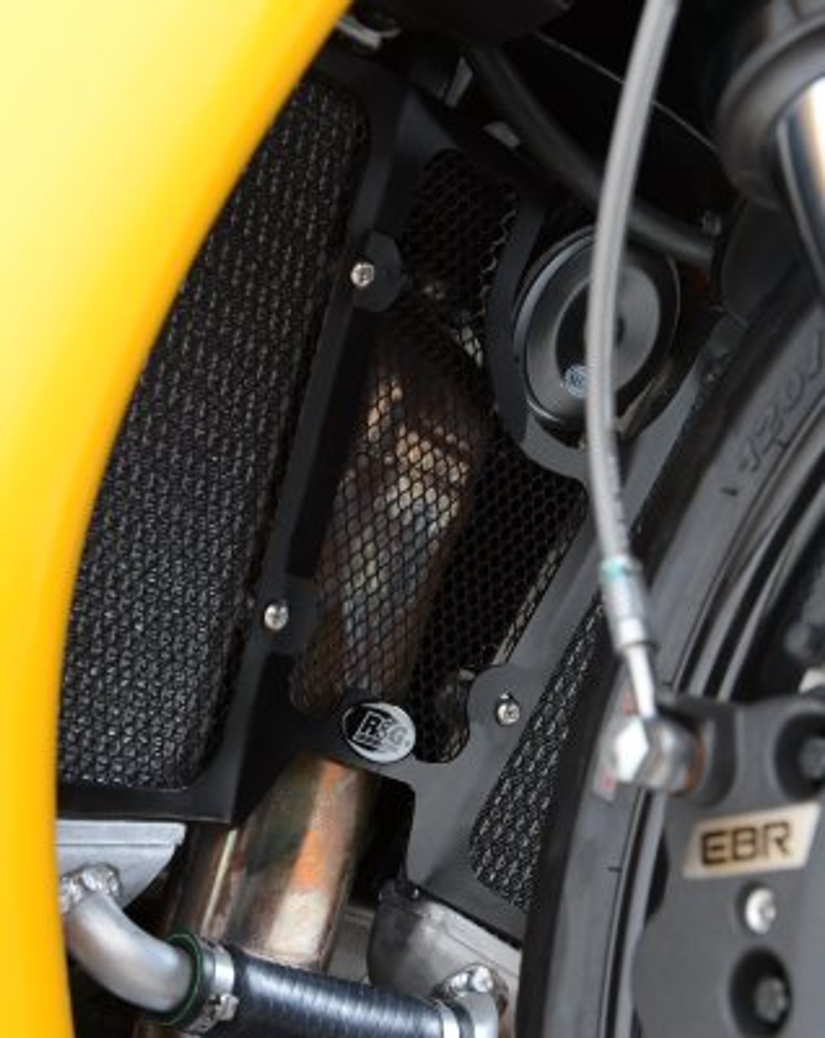 R&G Racing Radiator & Downpipe Guard for the Erik Buell Racing (EBR) / Buell 1190 RX / SX / RS R&G Racing Radiator & Downpipe Guard for the Erik Buell Racing (EBR) / Buell 1190 RX / SX / RS